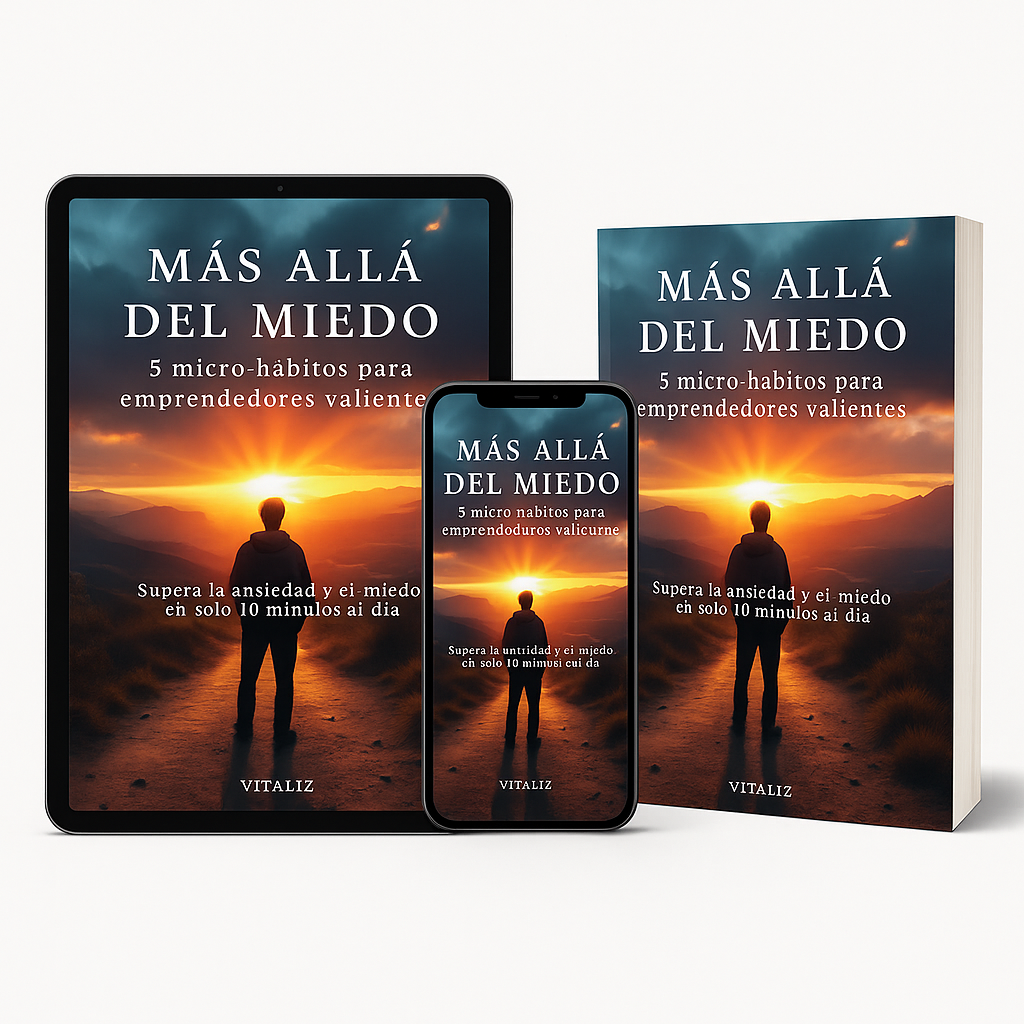 Libro delgado 3D - Más allá del miedo