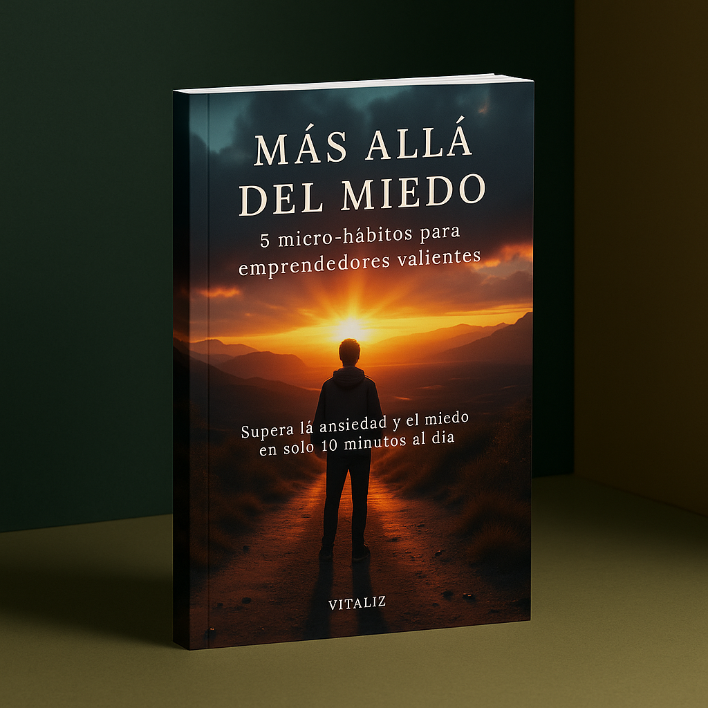 Ebook Más allá del miedo - mockup